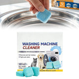 Washing Machine Cleaner Tablets, Pet Hair & Odor Deep Cleaning Tablets, Deep Cleaning Mold & Residue Remover for HE Top Front Load Washer