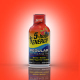 5-hour ENERGY Shot, Regular Strength, Berry, 1.93 oz, 48 Pack