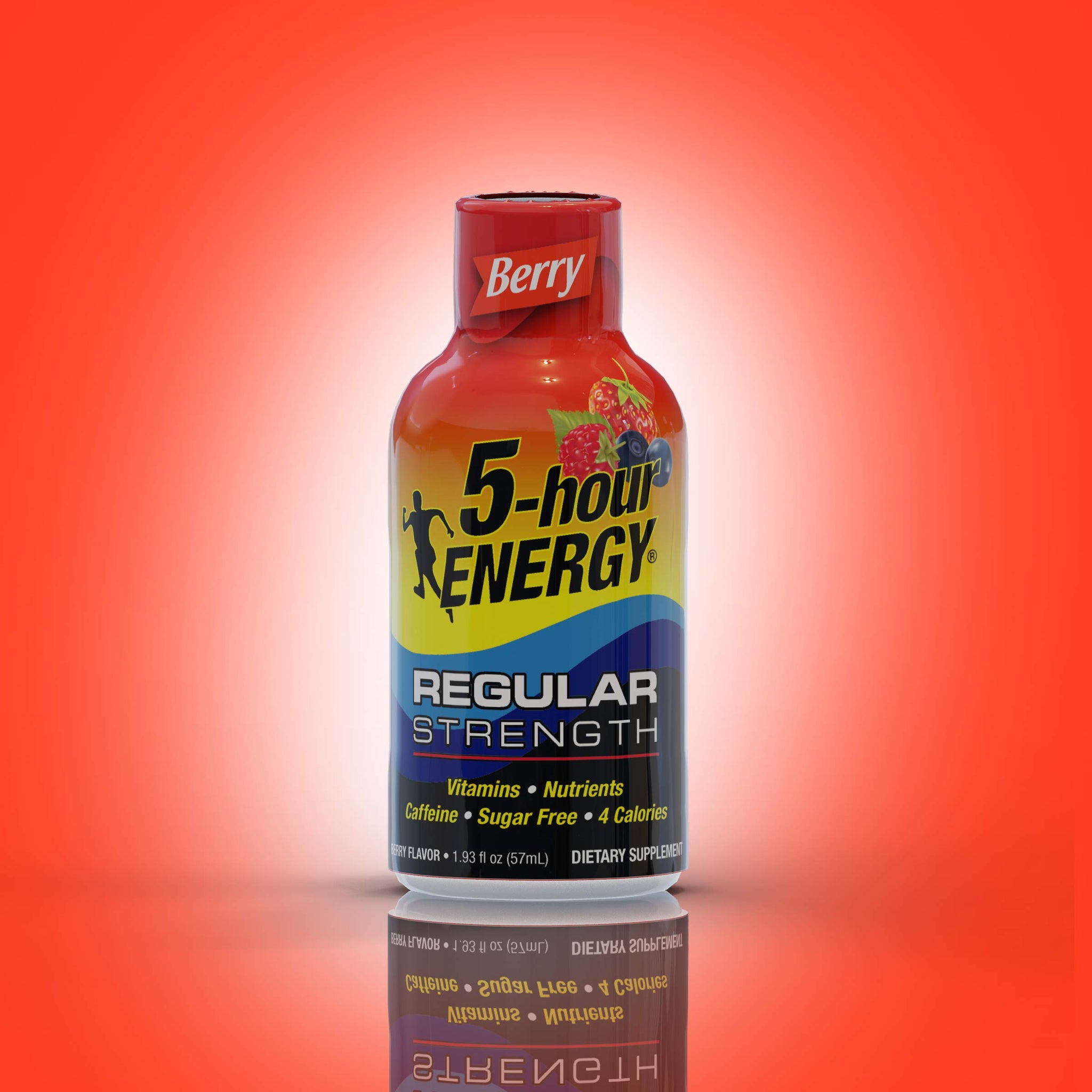 5-hour ENERGY Shot, Regular Strength Berry, 1.93 oz, 10 Pack
