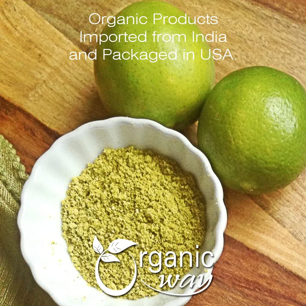 Organic Way Lemon Peel Powder (Citrus Limon) - Organic & Kosher Certified | Raw, Vegan, Non GMO & Gluten Free | USDA Certified | Origin - India (8