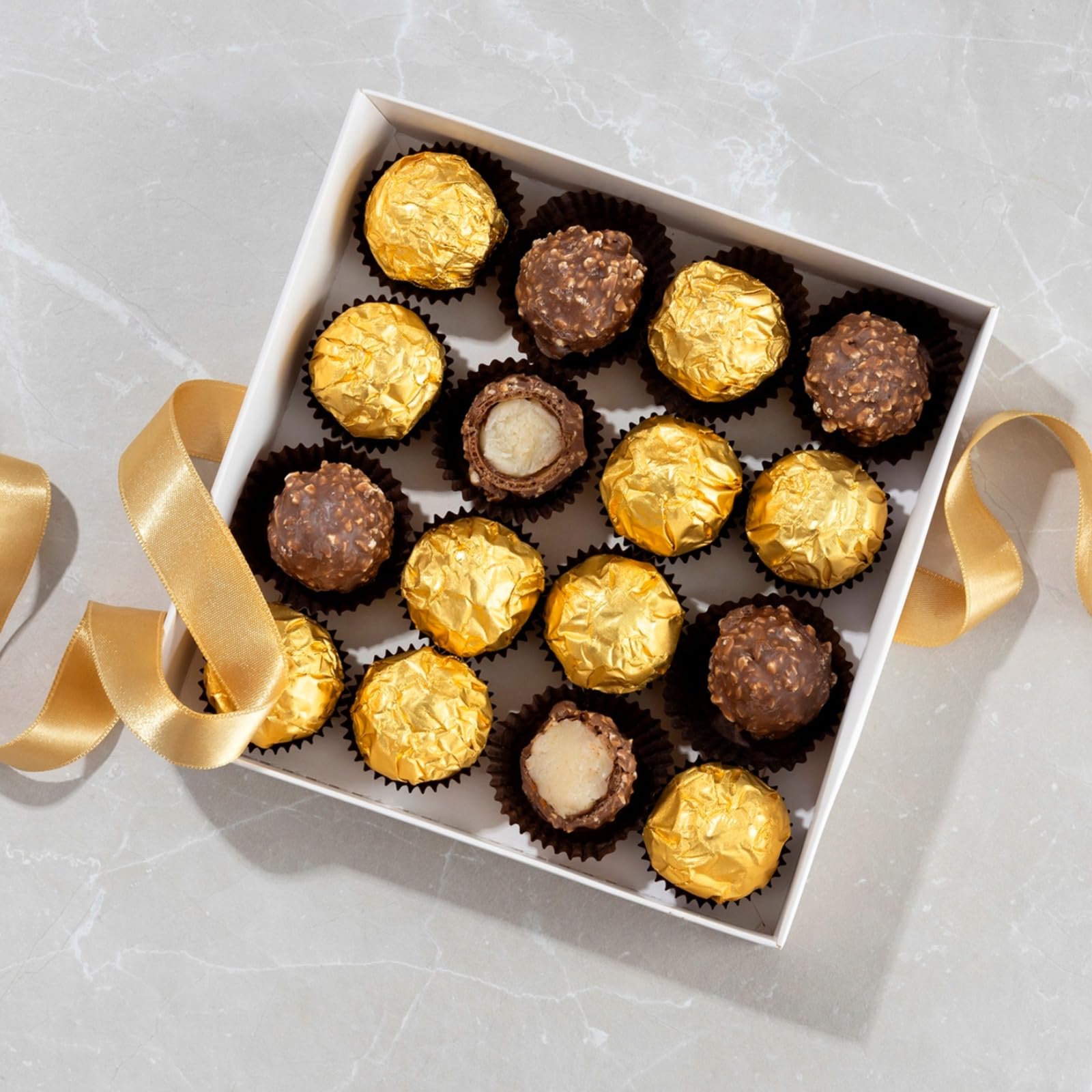 Toyosport Gold Foil Candy Wrappers for Chocolate, 100 Sheets of 7.9 x 7.9 Inches, Glossy Aluminum Foil Paper for Homemade Candies, Perfect