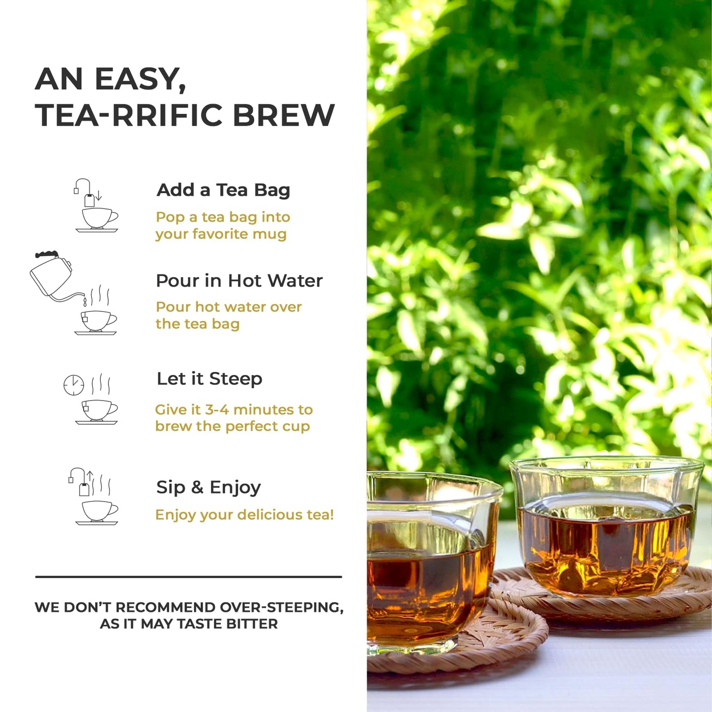 Life Plus Style Gourmet TEA NOW Earl Grey Black Tea Caffeinated Tea Bags Ceylon Tea 50 Tea Bags