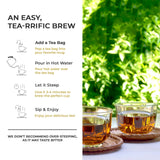 Life Plus Style Gourmet TEA NOW Earl Grey Black Tea Caffeinated Tea Bags Ceylon Tea 50 Tea Bags