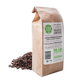 Tiny Footprint Coffee - Organic Cold Brew Cold Press Elixir | Blend of Light & Dark Roasts Whole Bean Coffee | Shade-Grown, Fair Trade & Carbon