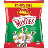 Allen's Minties 370g Family Size (Made in Australia) - 2 pack