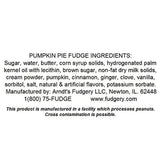 The Amish-Buggy Creamy Fresh Made 7 Pound Slabs Fudge (Pumpkin)
