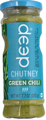 Green Chili Chutney 7.7 Oz