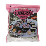"Shirakiku Sushi Nori Seaweed - Japanese Sushi Nori Roasted Seaweed Sheets for Sushi Rolls | Perfect for Soups, Tofu, and Salads | Pack of 1 Contains