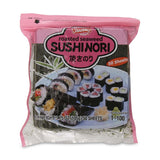 "Shirakiku Sushi Nori Seaweed - Japanese Sushi Nori Roasted Seaweed Sheets for Sushi Rolls | Perfect for Soups, Tofu, and Salads | Pack of 1 Contains