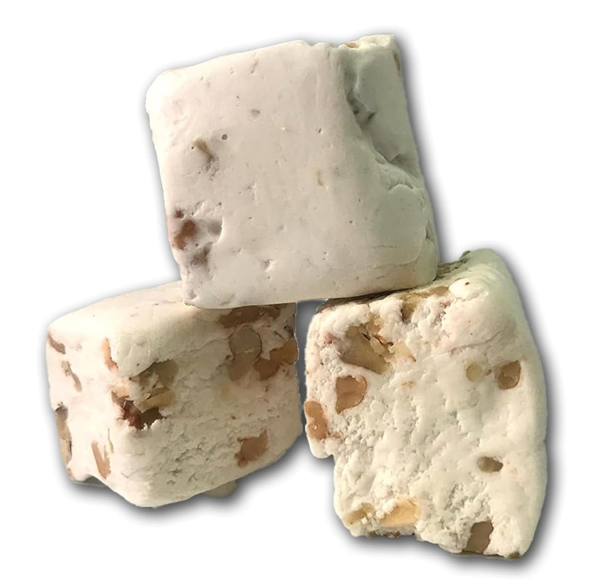 US Sweets Old Fashioned Divinity Candy - with Chopped Walnuts | Gourmet Candy Treat | Delicious Gift | Handmade in Small Batches | Guaranteed