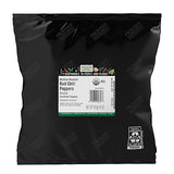 Frontier Co-op Organic Chili Powder, 1 lb Bulk Bag - Medium Roasted Red Chili Powder - Kosher, Non-Irradiated - Ground Capsicum Annuum for Cooking