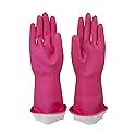 Casabella 46060 Premium Waterblock Gloves, Large, 1-Pair, Pink