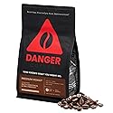Danger Coffee by Dave Asprey, Remineralized, Mold Free & Lab Tested Whole Bean Coffee, Medium Roast, 10.9 Ounce