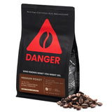 Danger Coffee by Dave Asprey, Remineralized, Mold Free & Lab Tested Whole Bean Coffee, Medium Roast, 10.9 Ounce