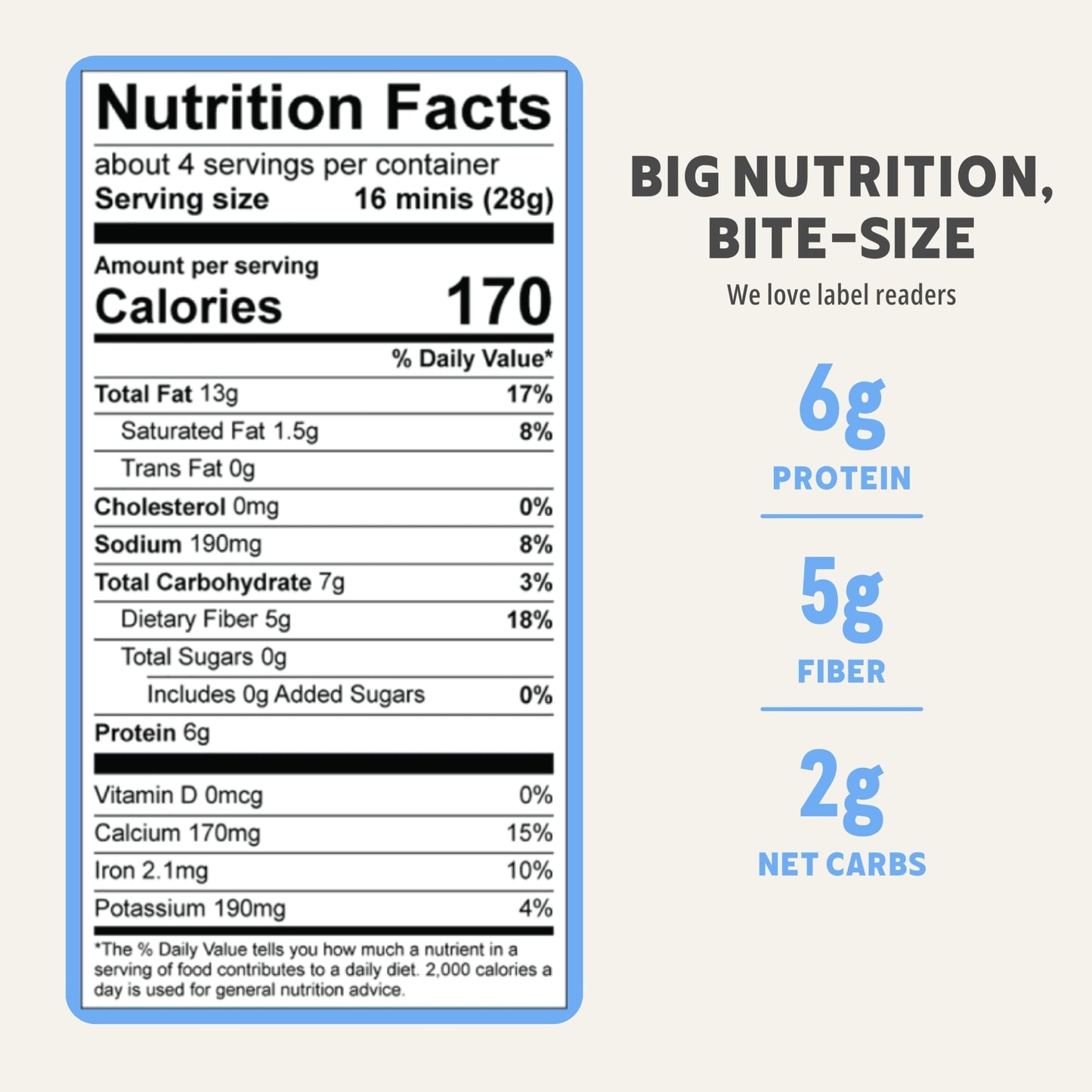Ella’s Flats Minis - Everything (3 Pack) - Superfood seed crackers - Bold & savory - Just seeds, no fillers - 6g protein, 5g fiber, low carb