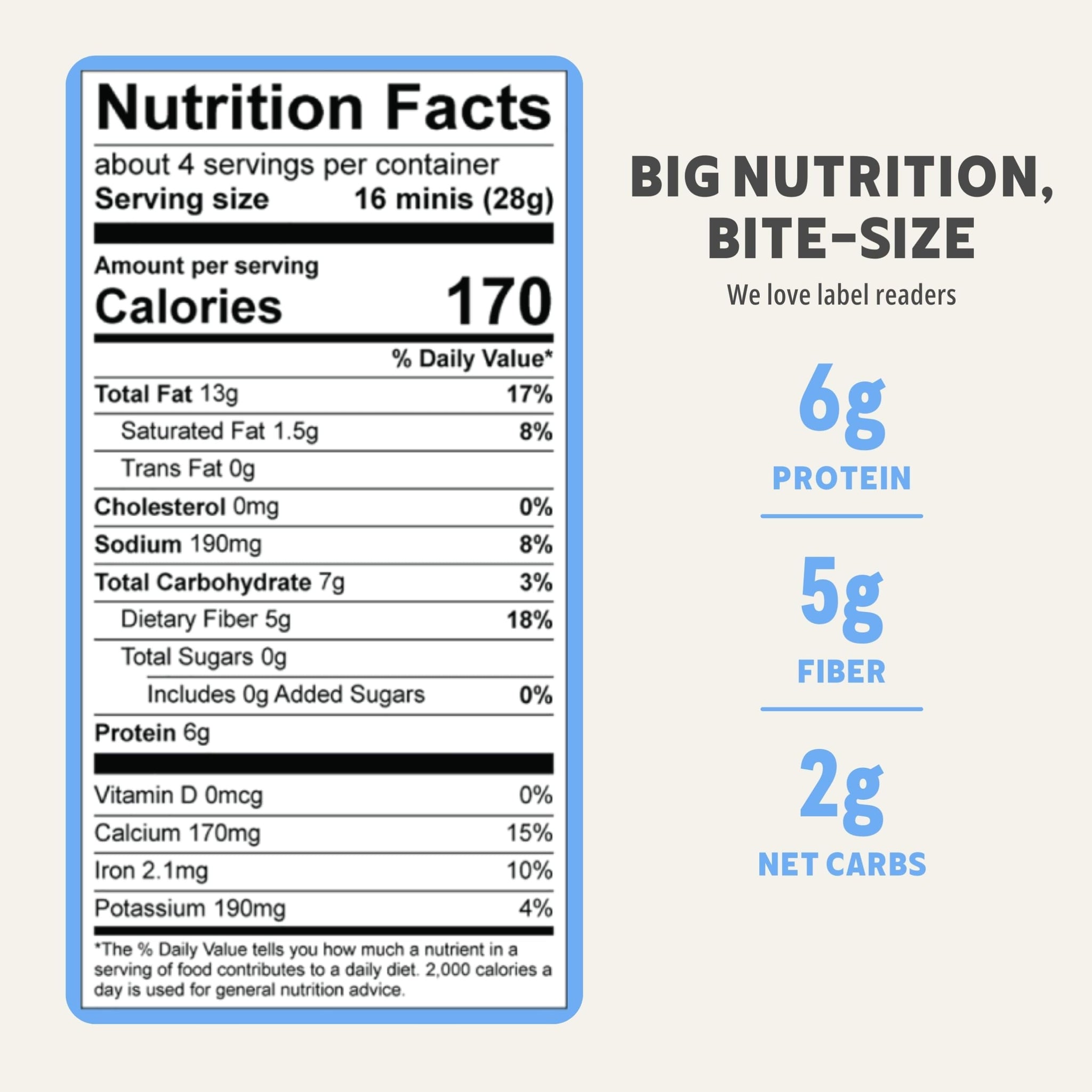 Ella’s Flats Minis - Everything (3 Pack) - Superfood seed crackers - Bold & savory - Just seeds, no fillers - 6g protein, 5g fiber, low carb