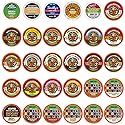 Crazy Cups Flavored Decaf Coffee Pods Variety Pack Sampler, Assorted Single Serve Decaffeinated Coffee Capsules for Keurig K Cups Brewers, 30 Flavored