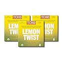 TCHO Lemon Twist Chocolate Bar (3 Pack) | 67% Dark Chocolate Shell with Lemon & Oat-Milk White Chocolate Filling | Plant-Based Organic & Fair Trade |