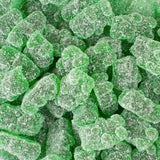 12 Pcs St. Patrick's Day Stickered Goodie Bags With Green Gummi Bears
