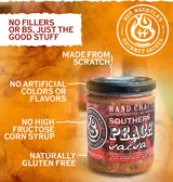 Hot Wachula's Southern Peach Salsa | Medium | Hand Crafted Small Batch Salsa | Made with Fresh All Natural Ingredients | Gluten Free | Low Sodium
