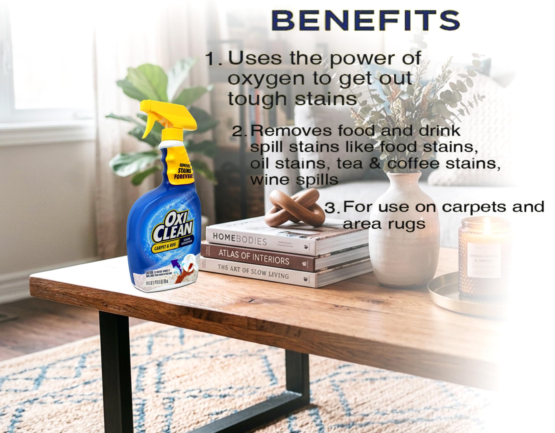 OxiClean Carpet Stain Remover - 24oz