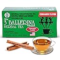 3 Ballerina Diet Tea Extra Strength - Cinnamon Flavored Herbal Tea Bags for Digestive Comfort and Weight Maintenance - 18 Count