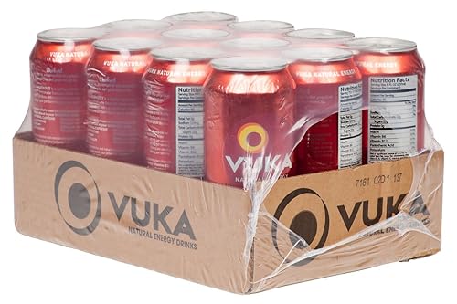Vuka Berry Lemonade Workout Energy Drink, 16 FZ