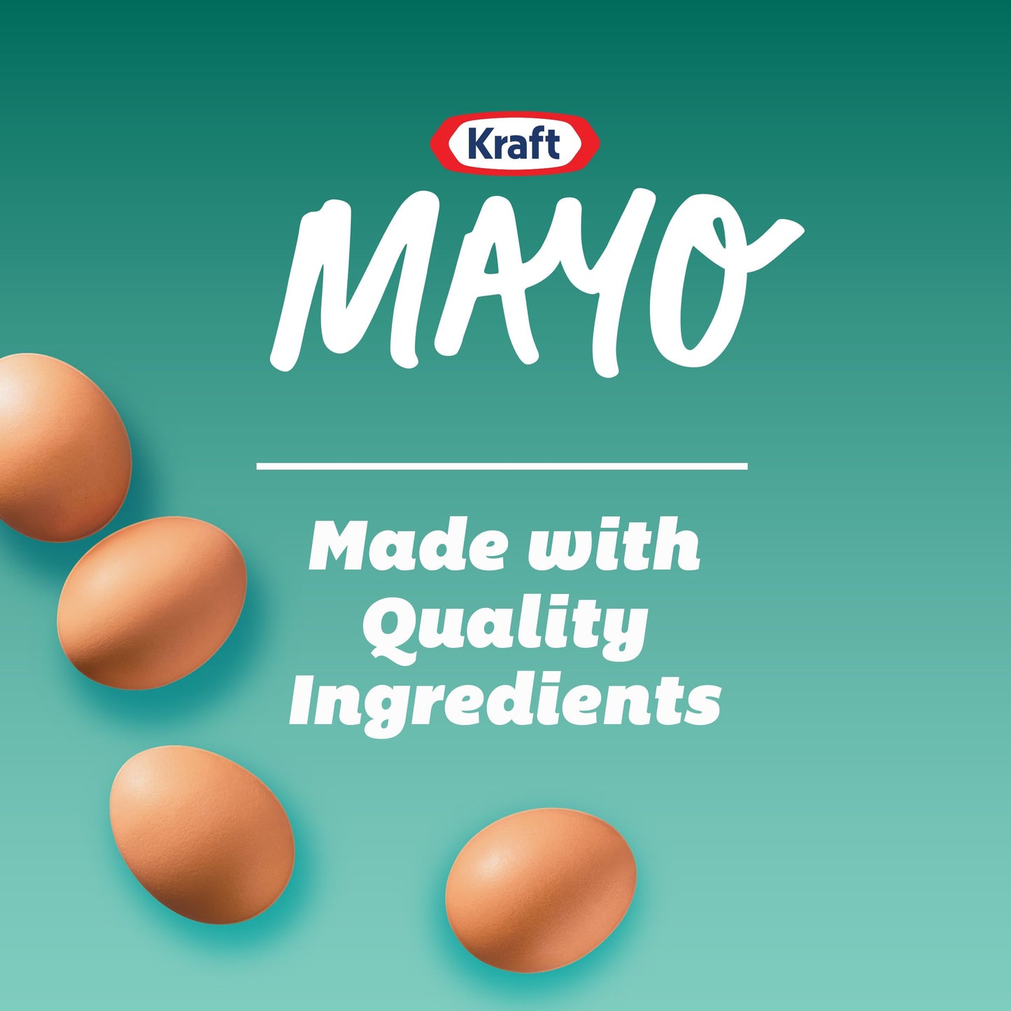 Kraft Real Mayo Creamy & Smooth Mayonnaise, 22 fl oz Bottle
