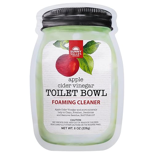 Sunny Valley Orchard Apple Cider Vinegar Foaming Toilet Bowl Cleaner
