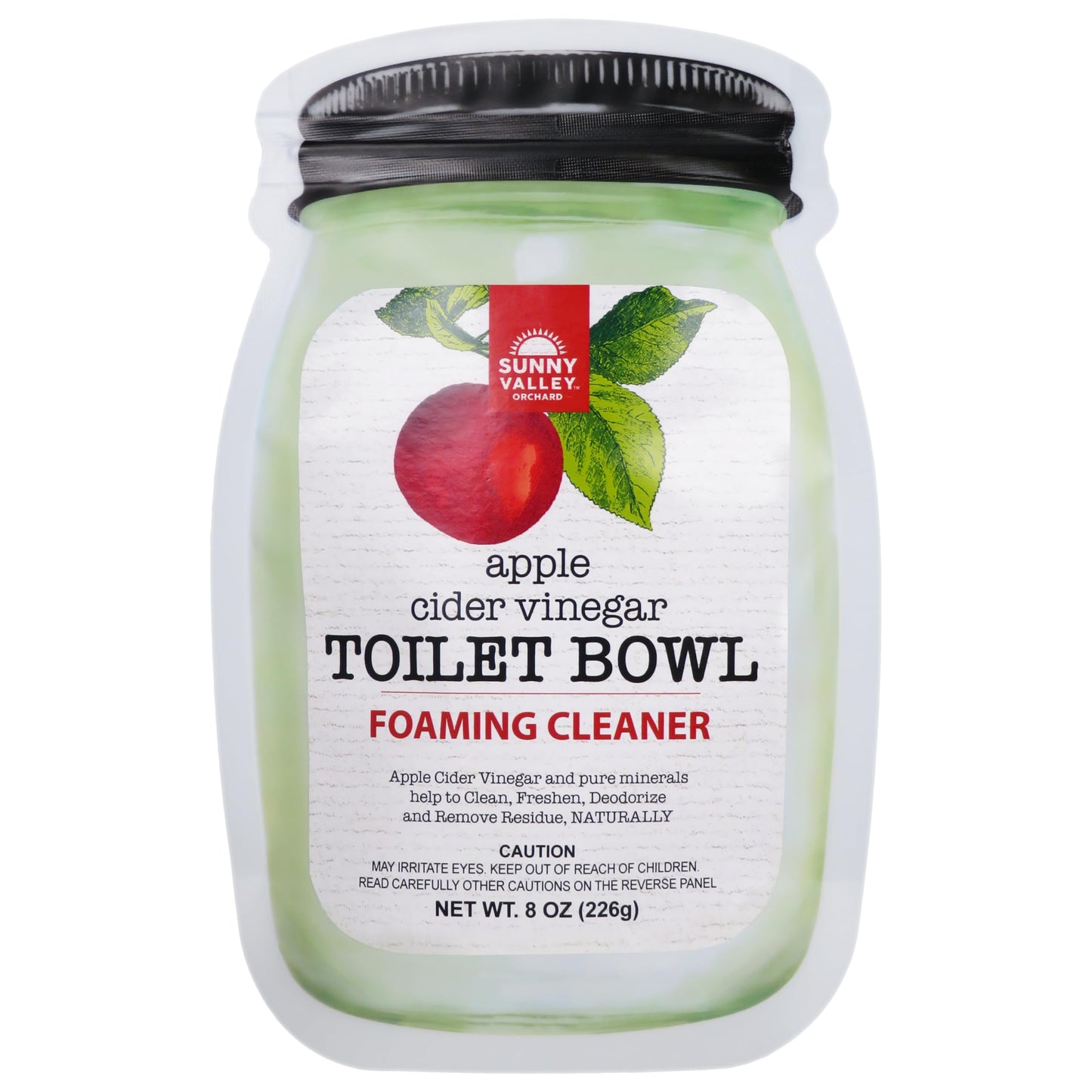 Sunny Valley Orchard Apple Cider Vinegar Foaming Toilet Bowl Cleaner