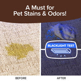 Bull Shot Carpet Spot & Stain Remover, AS SEEN ON TV, Made In USA, Just Point & Spray, Stain-Lifting Foam-Action, Pet Stains & Odors, Coffee, Soda