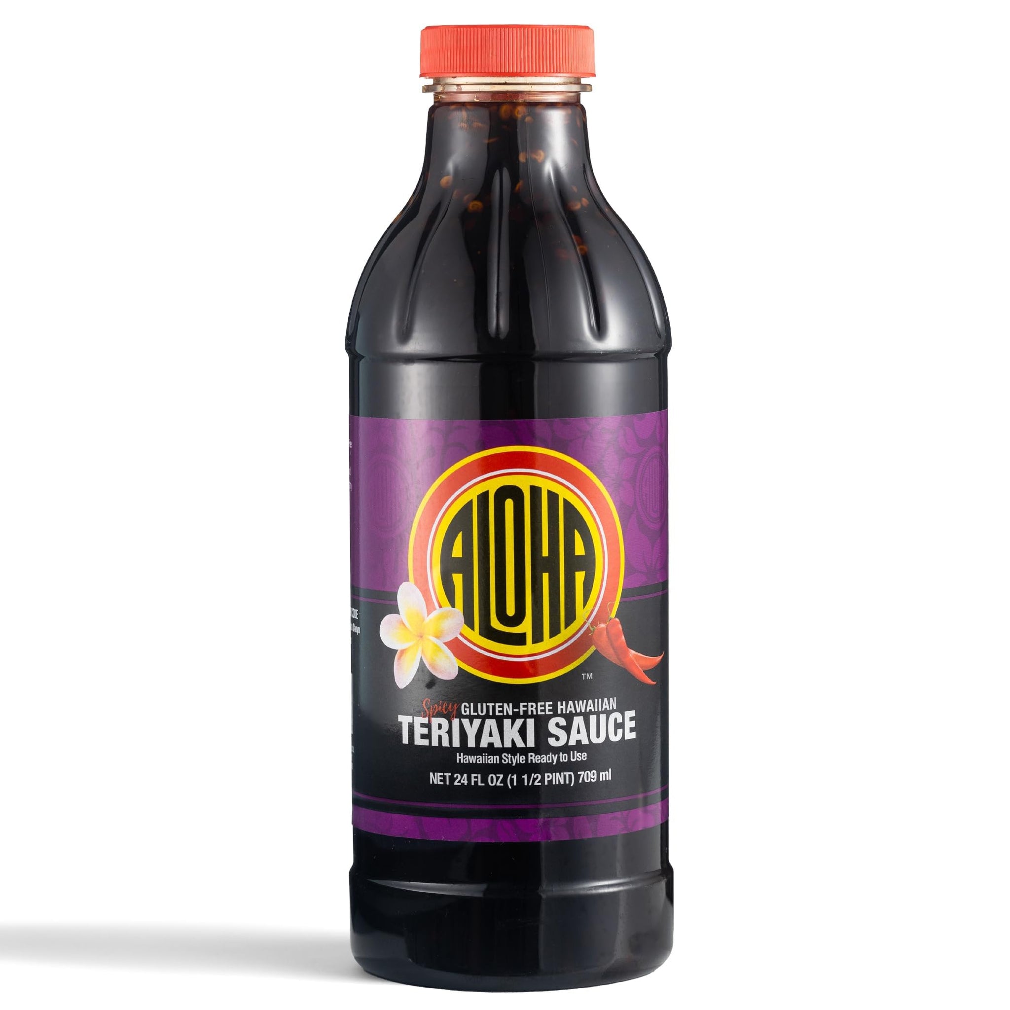 Aloha Shoyu - Spicy Gluten-Free Hawaiian Teriyaki Sauce - 24 oz
