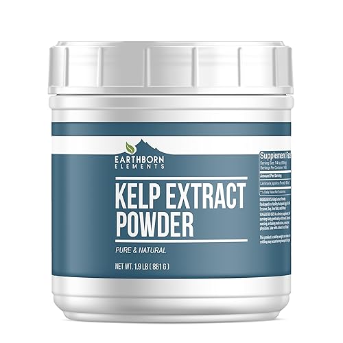 Earthborn Elements Kelp Extract Powder 1.9 lb, Pure & Natural, Superfood