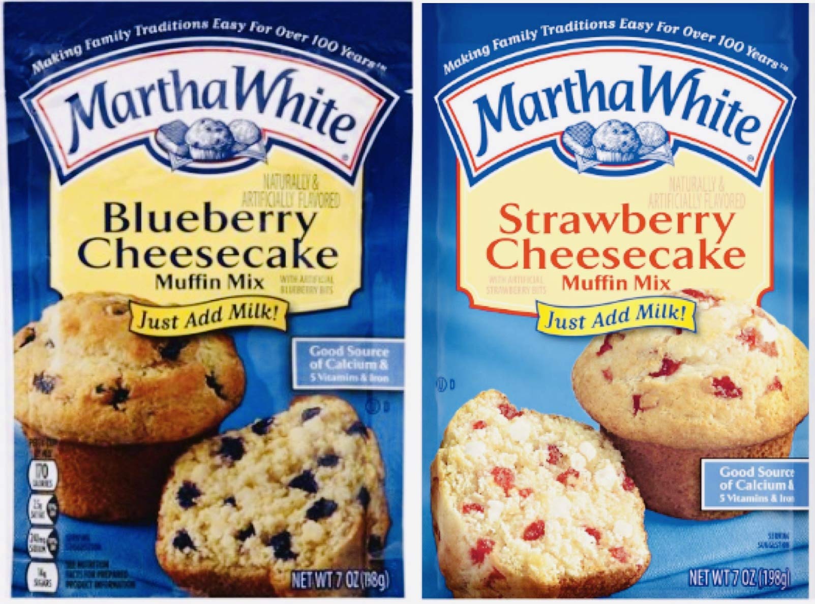 The Marvelous Martha White Muffin Mix (Cheesecake Mix)