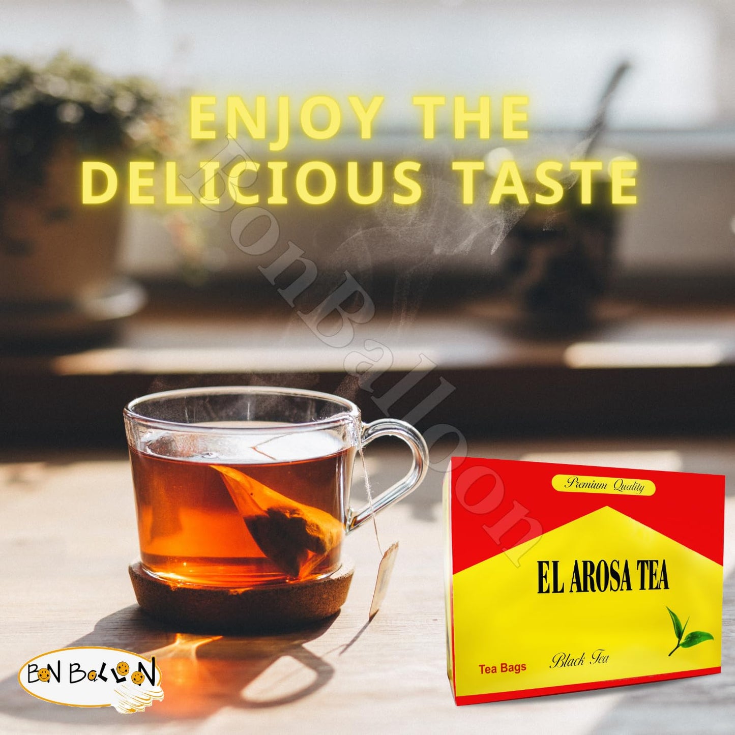 Al Arousa Alarousa Black Tea Bags Teas Indian Kenyan Organic Traditional Egyptian Dust Egypt Arabian Strong Rich Pure Oriental Natural Taste Breakfast