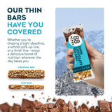 88 Acres Thin Granola Bars, Dark Chocolate Sea Salt, 18 Count, School Safe, Low Calorie, Allergen Free Seed & Oat Snack Bar, Gluten & Nut Free, Vegan