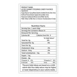 Fun Express Gummy Candy Bulk - Christmas Stocking Stuffers Cherry & Green Apple Fruit Gummies | 18 Individually Wrapped Candy Packs for Kids Party