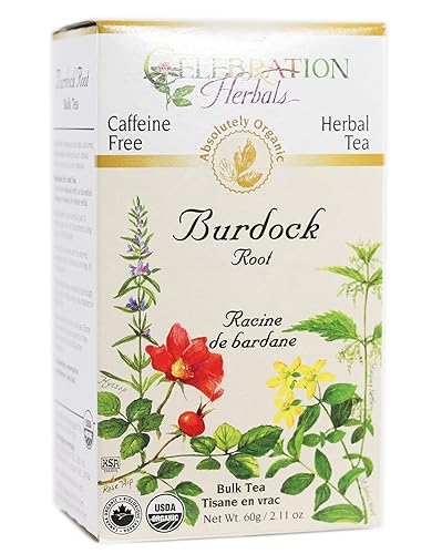 CELEBRATION HERBALS Burdock Root Organic 60 gm, 0.02 Pound