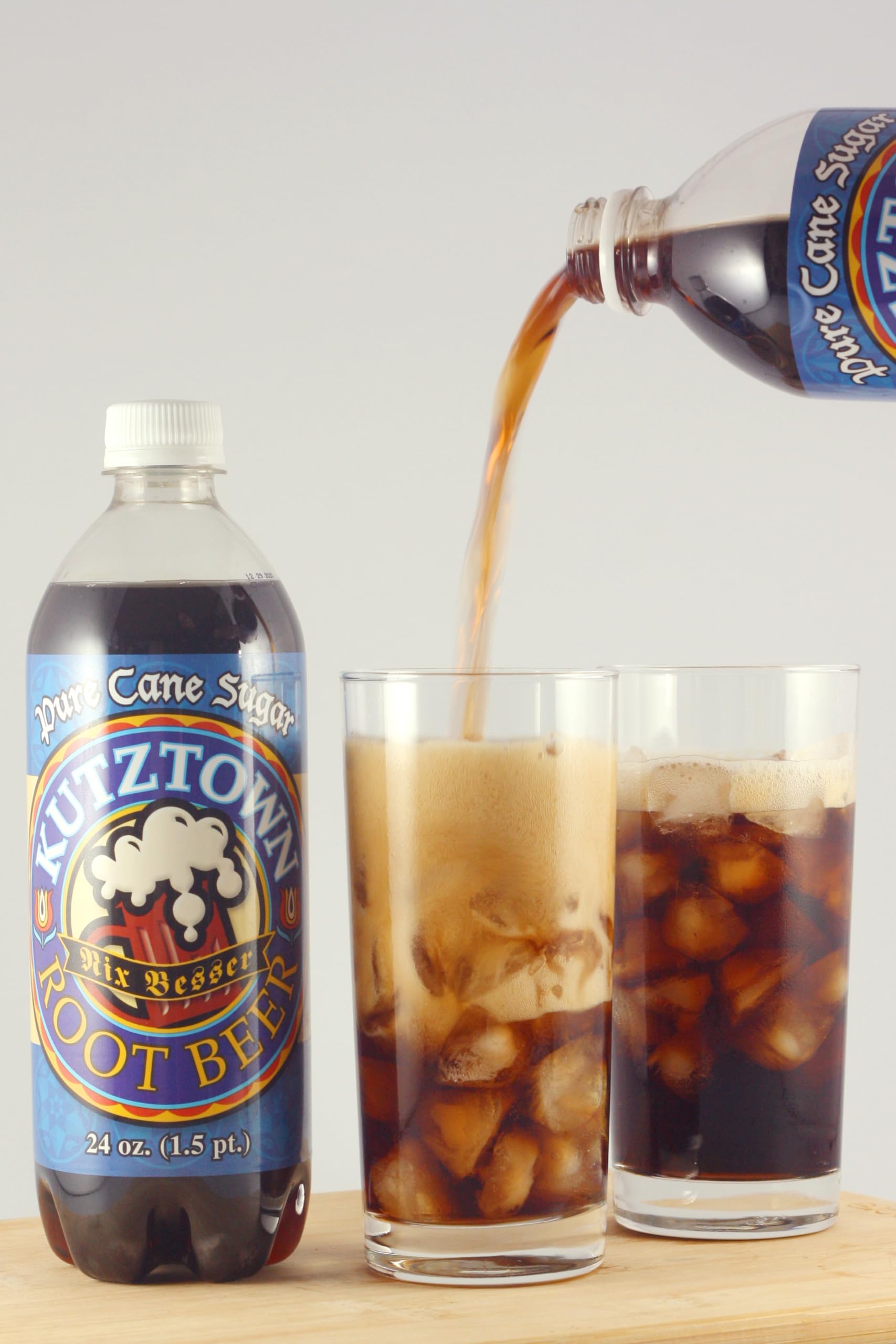 AmishTastes Root Beer, Kutztown "Nix Besser" PA Dutch Style, 24 Oz. (Pack of 4)