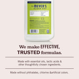 MRS. MEYER'S CLEAN DAY Liquid Toilet Bowl Cleaner, Stain Removing, Lemon Verbena, 24 oz