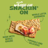 Back to Nature Multigrain Flatbread Crackers, Non-GMO, Plant-Based Snack Cracker, Made with Wheat Flour & Whole Grains, Snack Happy, 5oz Box