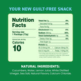 Freestyle Snacks Pickle Chip Snack Packs - Classic Dill - All Natural, Fresh-Packed Deli-Style Pickles - Non-GMO, Kosher, Gluten-Free, Low Calorie
