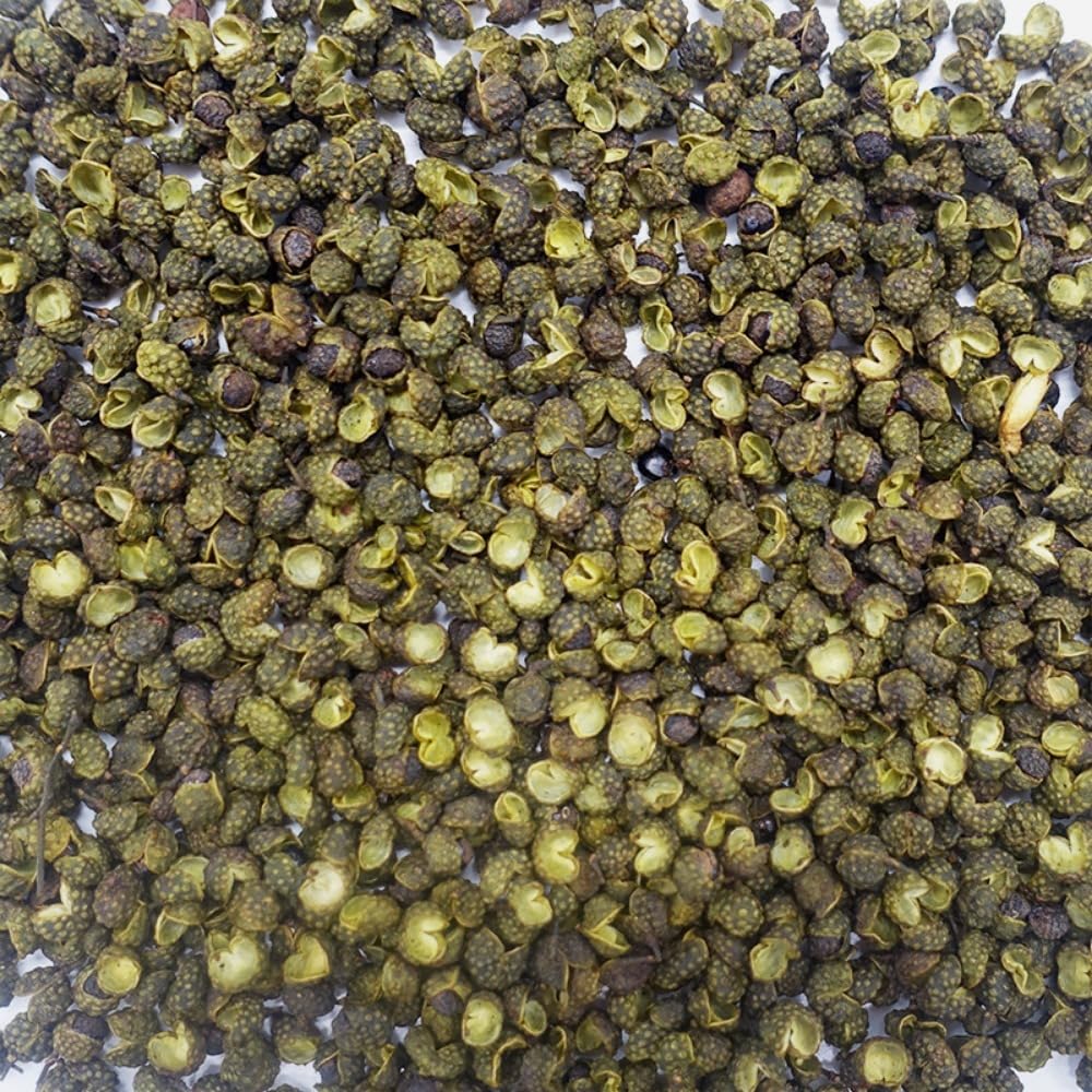 Zercumm Pepper 30G Sichuan Food Ingredients Chinese Prickly Ash Seeds Rattan Pepper Green Pepper Dry Goods Pepper Grain Kitchen Seasoning Seasoning