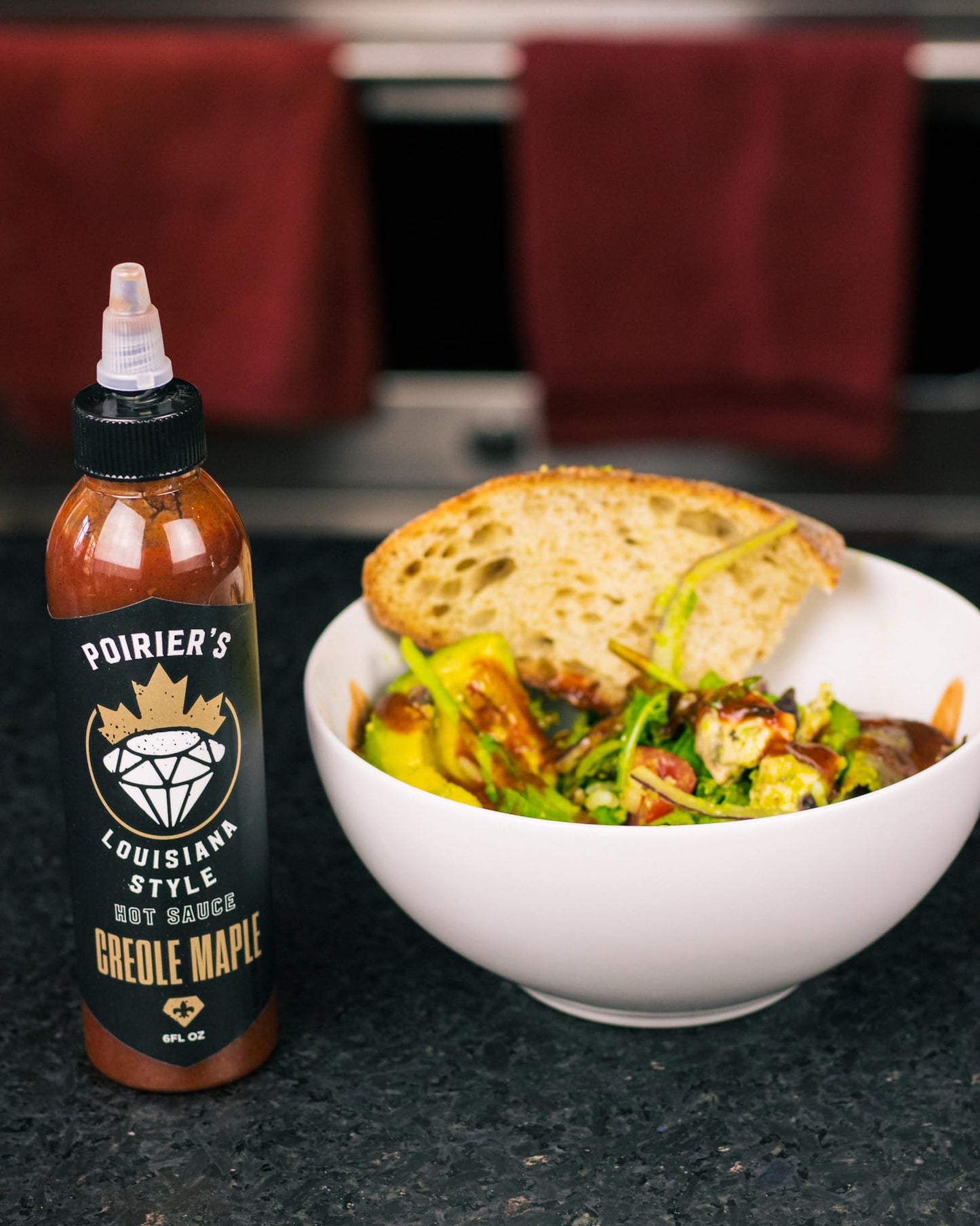 Heatonist Dustin Poirier's Louisiana Style Creole Maple Hot Sauce - Official Hot Sauce of UFC (1-Pack)