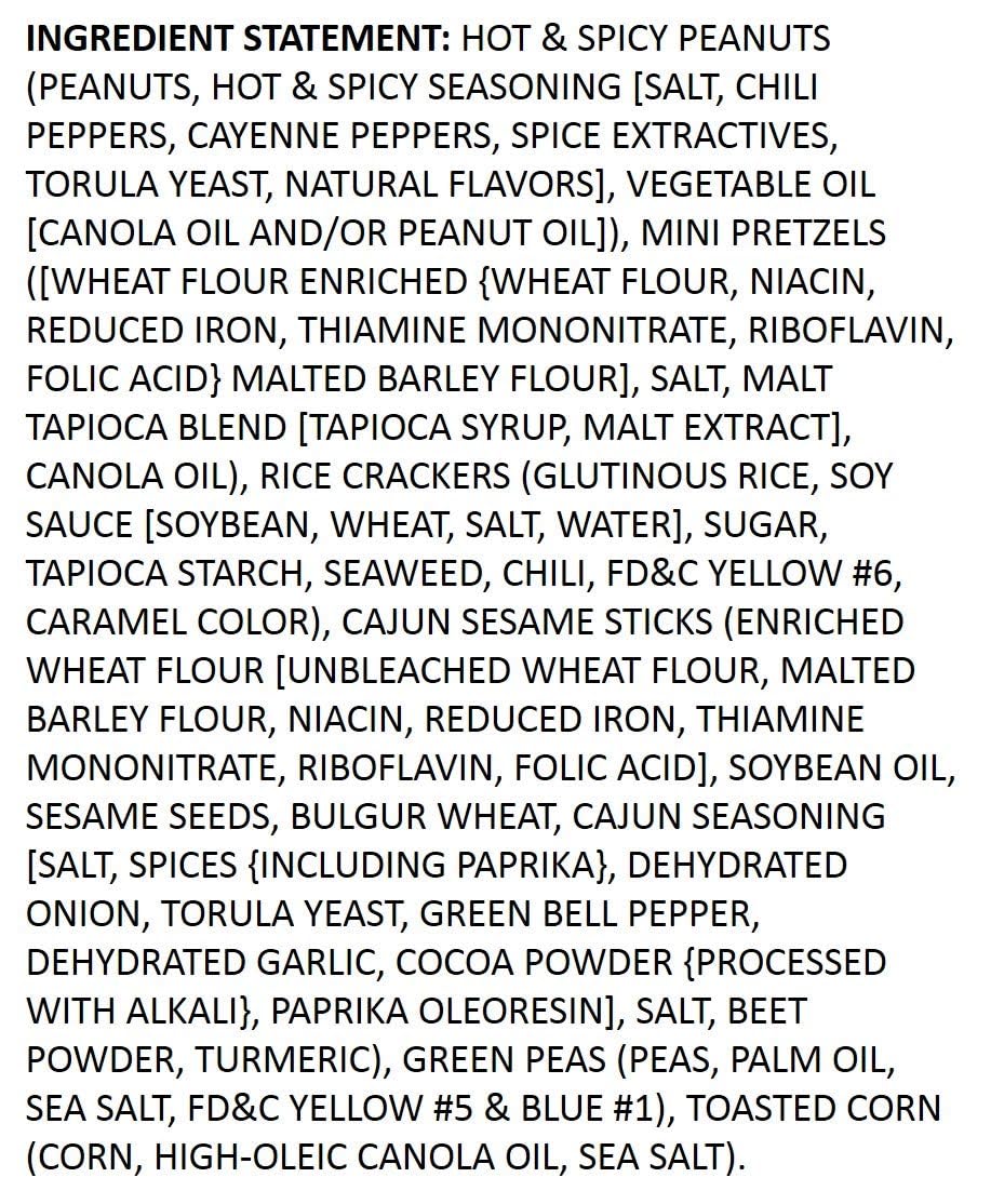 Snak Club Spicy Party Mix Resealable…