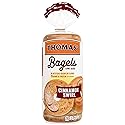 Thomas' Cinnamon Swirl Bagels, 6 count, (3.0 oz each), 9g Protein, Kosher Cinnamon Bagels, 18 oz Bag