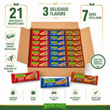 Nature Valley Variety Pack Granola Bars, 21 Count Snack Bars, Peanut Butter Chocolate, Strawberry & Blueberry Flavors, Crunchy Grab-and-Go Snack Bars