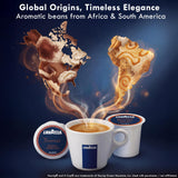 Lavazza Flavored K-Cup Coffee Pods Variety Pack for Keurig - Dessert Inspired Tiramisu & Caramel Biscotti, Light-Medium Roast, 40 Count (Pack of 2)