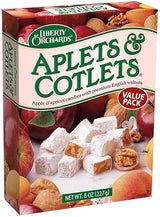 Liberty Orchards, Aplets & Cotlets Value Pack - Vegan, Fruit & Nut Chewy Candy - 8 Oz