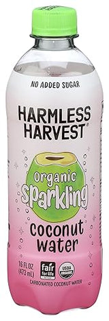 HARMLESS HARVEST Organic Sparkling Coconut Water, 16 FZ